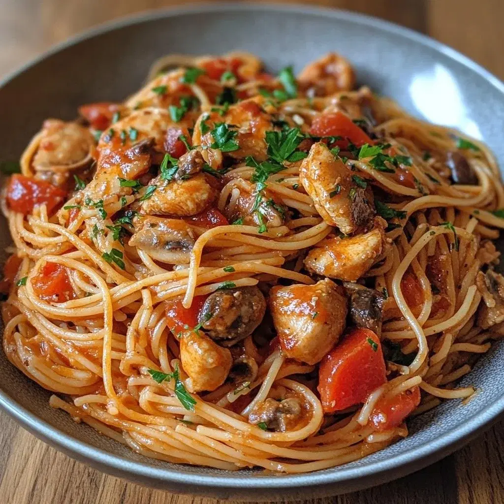 Spaghetti Poulet